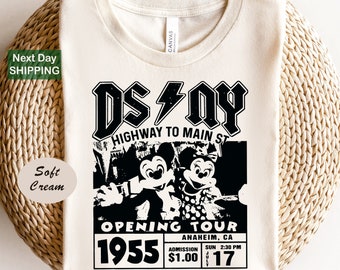 Vintage Disney Mickey and Minnie Unisex Shirt, Retro Style