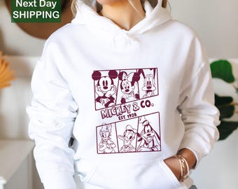 Mickey and Co Est 1928 Sweatshirt, Disney Vacation Shirt