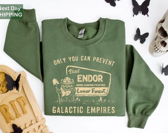Ewok Endor National Park Sweatshirt, Disney Star Wars Sweatshirt, Disney Theme Park Sweatshirt, Retro Star Wars, Endor Theme Park Sweatshirt