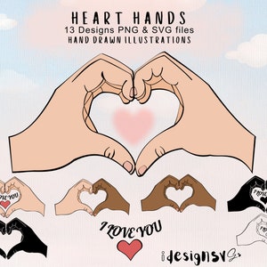 Sinal de mão "eu te amo", gesto de mãos de amor, símbolo de coração na mão, clipart de mãos de coração, clipart de "eu te amo", mãos em formato de coração, sinal de "eu te amo".