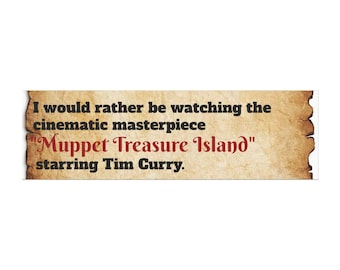 Muppet Treasure Island Car Magnet