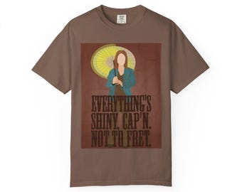Shiny Captain T-Shirt: Kaylee Firefly Serenity Unisex Tee