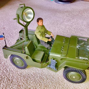 Vintage Gi Joe Jeep - Etsy