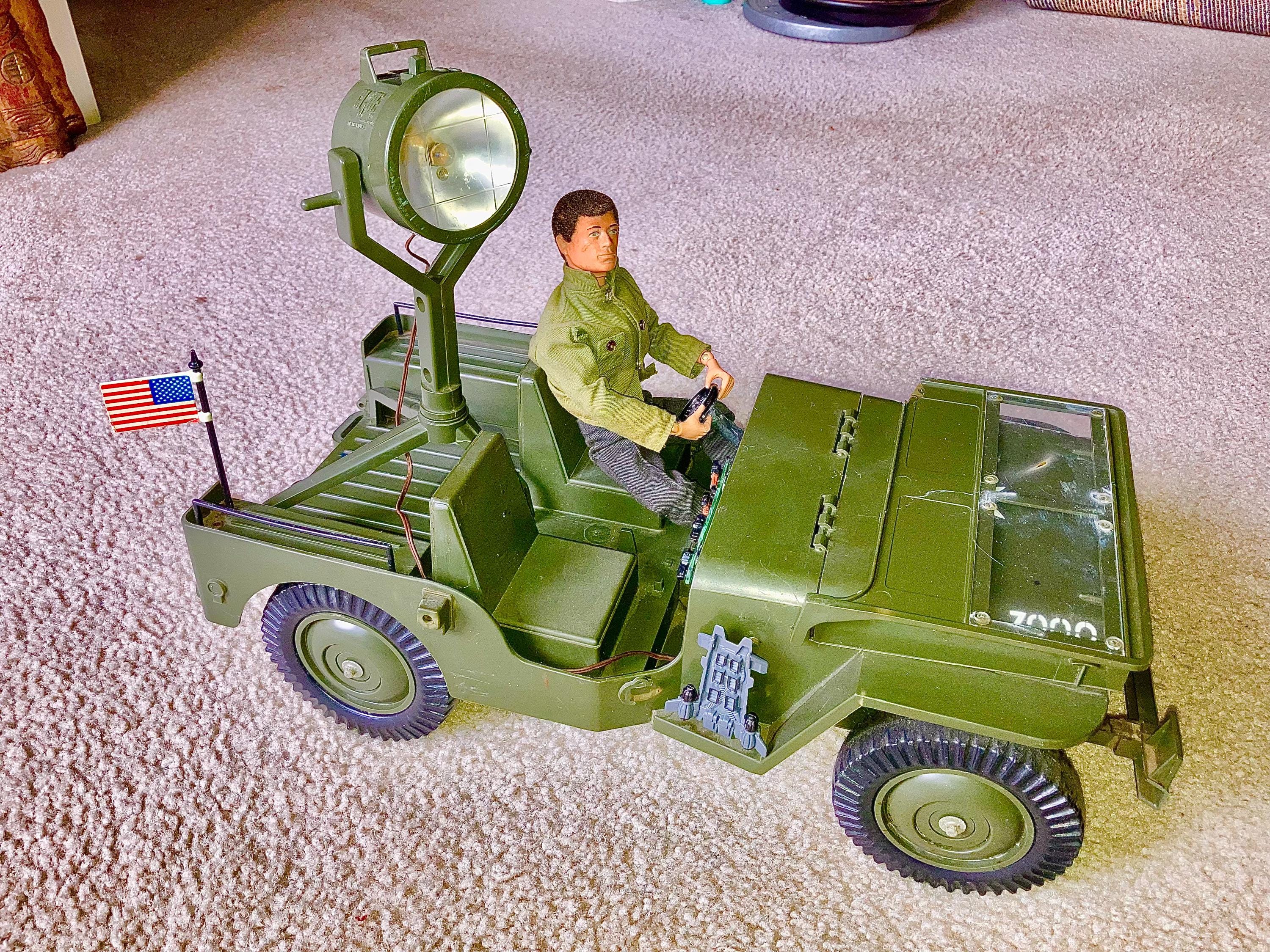 Vintage Gi Joe Jeep - Etsy
