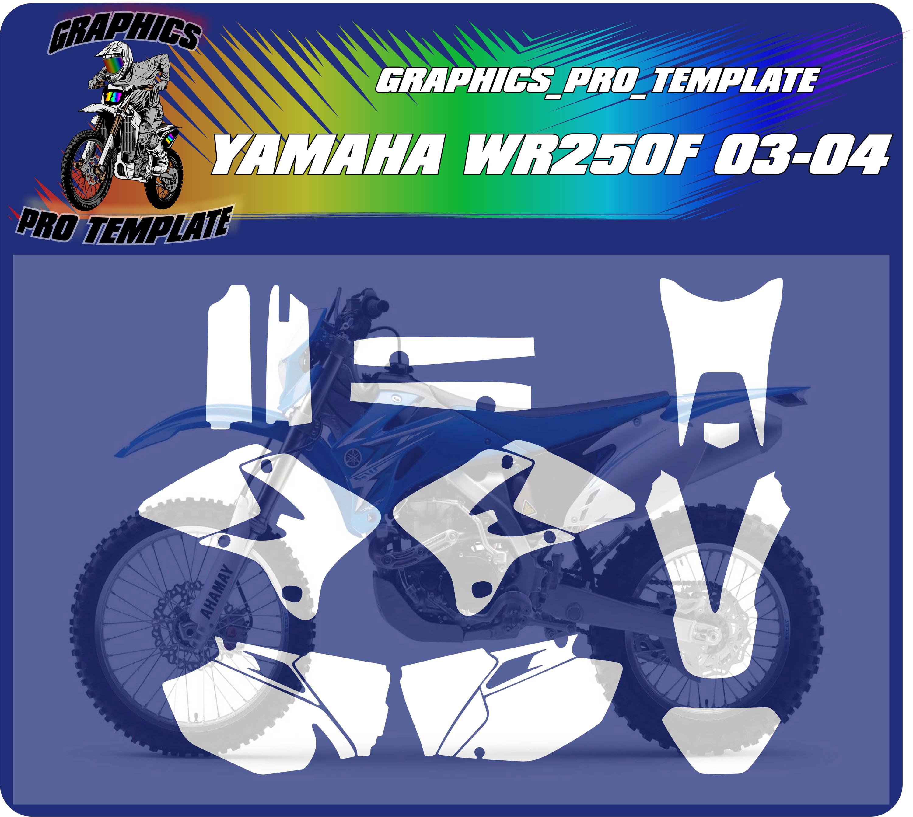 Yamaha wr250f decals - Etsy 日本