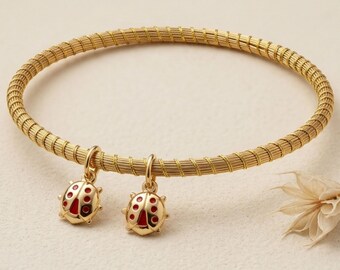 Brazalete fino aro planta Oro vegetal capim dorado SLOWECO MARIQUITA, Regalo original mujer  sostenible, Comercio justo. Diámetro 6,5 cm