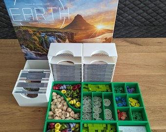 Earth Board Game 3D Printed Insert