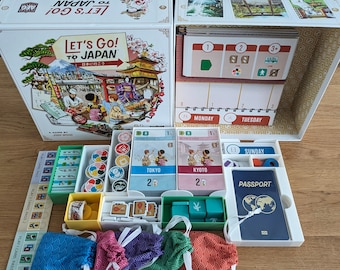 Let&#39;s Go! To Japan 3D Printed Insert (Deluxe Edition)