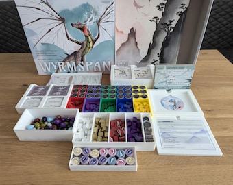 Wyrmspan Board Game 3D Printed Insert