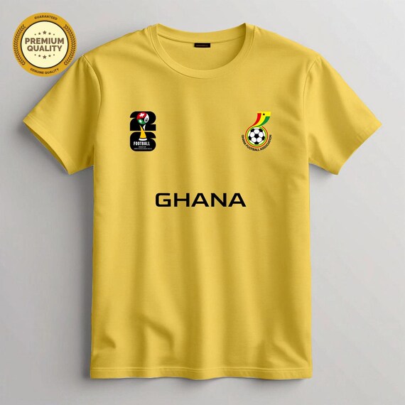 Ghana Football T-Shirt, 2026 World Cup, Ghana Tee, Ghana Jersey, Ghana gifts, Ghana fans gift, Ghana world cup jersey