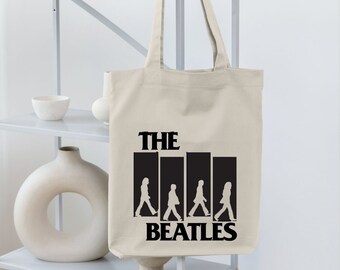 The Beatles Women Bag, Beatles Shoulder Bag, Beatles Tote Bag, Gift for Her, Country Music Bag, Cotton Tote Bag, Beatles Original Bag