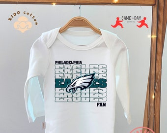 Philadelphia Eagles Onesie, sports onesie, newborn gift, eagle bodybuild, onesie for babies, baby bodybuild, baby coming soon onesie