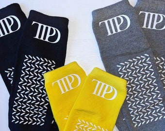 TTPD Listening Socks | 1 Pair of Hospital Slipper Socks | Perfect for a Tortured Poet