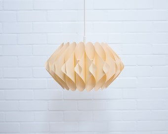 plastic slatted hanging lamp Zicoli