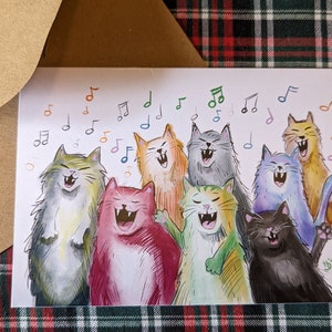 Katzen Chor