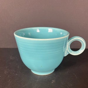Vintage 1936-1959 Fiesta Turquoise Teacup