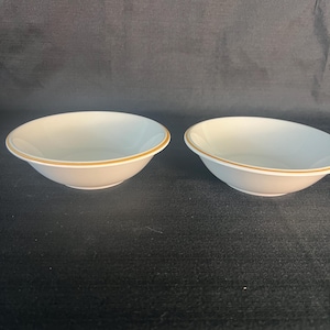 A Pair of Vintage 70&#39;s Sheffield Strawberries and Cream Bowls--Made in Japan