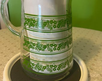 ヴィンテージ パイレックス アンバー キャセロール セット：2L と 1.5L