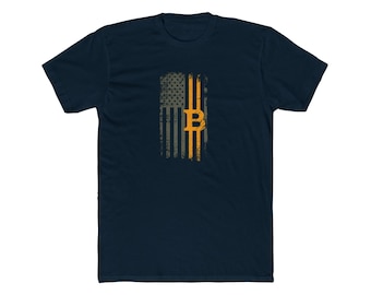Bitcoin American Flag T-Shirt, Bitcoin shirt