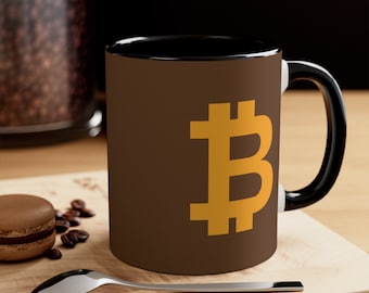 Bitcoin Coffee Mug, 11oz - Bitcoin Coffee Cup