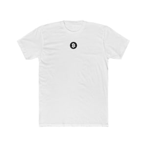 White Bitcoin T-Shirt, Michael Saylor Bitcoin Shirt