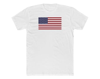 Bitcoin Logo American Flag Shirt, White Bitcoin Shirt