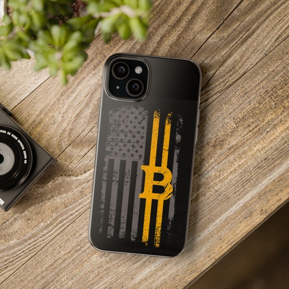 Bitcoin Flexi Phone Case - Lightweight, Durable & Stylish Cryptocurrency Protection for iPhone
