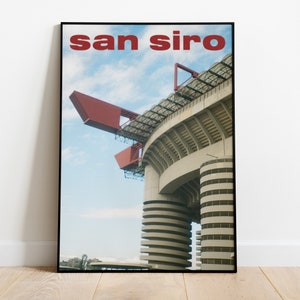 San Siro - AC Milan A4 Druck