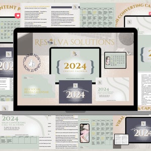 SOCIAL MEDIA Planner, Digital Planner, Instagram, Marketing Content Calendar, iPad, GoodNotes, Android, Small Business, Content Creator
