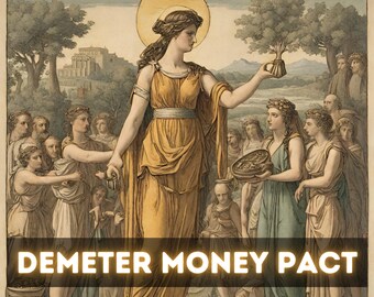 Demeter's Abundance Pact - Greek Goddess Money Casting - Harvest Wealth And Fast Cash Manifestation