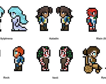 Full Set of Stormlight Pixel People