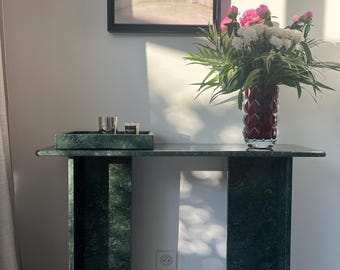 Green marble console table, green marble console table, burgundy green marble console table, green marble console table, guatemala desk marble furniture