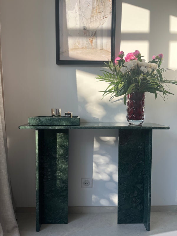 Green marble console green marble design console guatemala