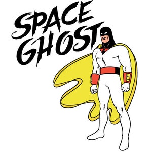 Diseño de camiseta con el logotipo de Space Ghost / Descarga instantánea / svg, eps