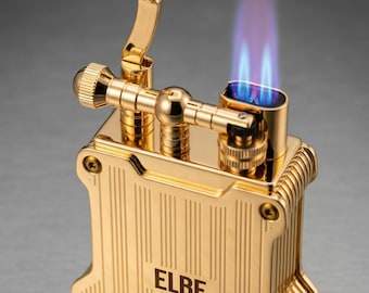 Personalized Cigar Torch Lighter– Modern Design, Groomsmen Gift, Father's Day Gift