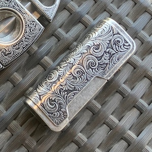 Cigar Lighter vintage design jet torch flame Windproof refillable  Butane Lighter, Groomsmen Gift Unique for Men, Cigar Accessory for Him