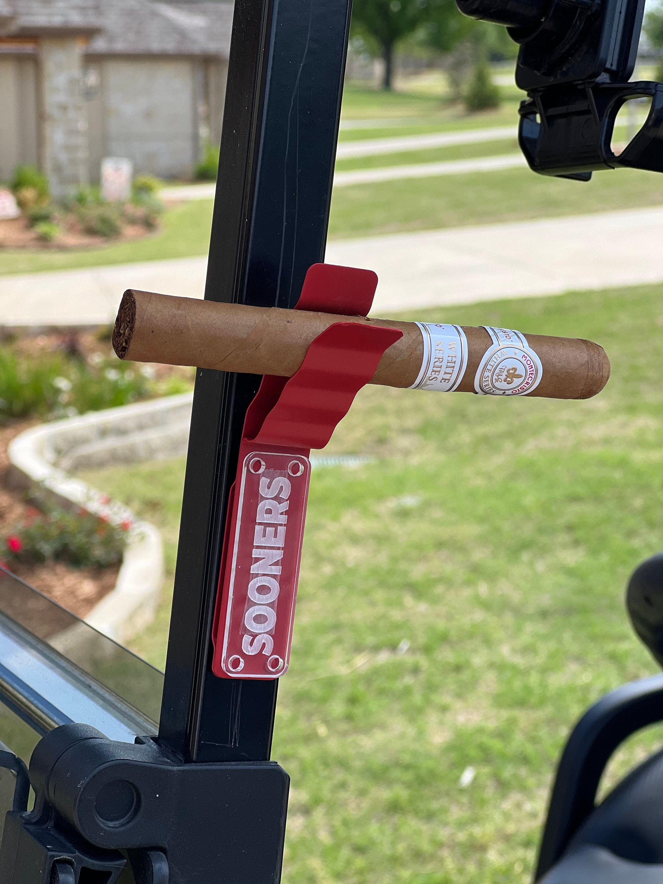 Best Golf Cart Cigar Holder, Cigar Holder for Golf Cart, Easiest Cigar
