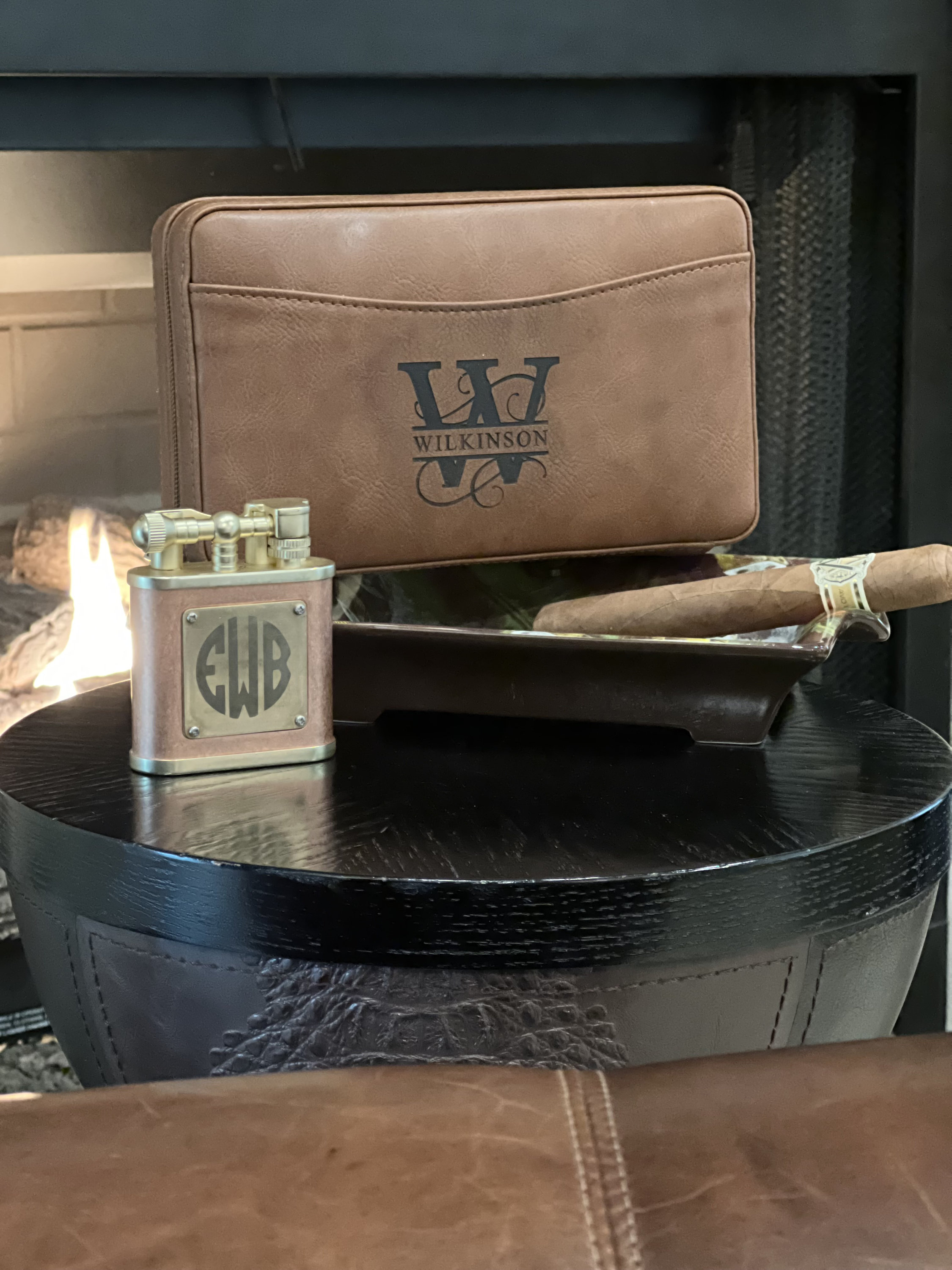 Cigar Travel Case, Cigar Travel Humidor, Cigar Travel Kit, Cigar Travel