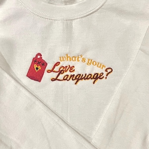 Love Language TXT Sweatshirt