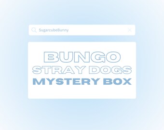 BSD Stray Dogs Anime Mystery Box
