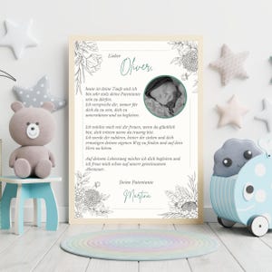 Certificado de Bautismo Personalizado - Bendiciones y palabras de amor para el bautismo (PDF)