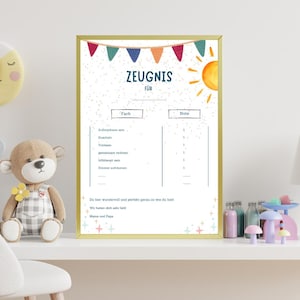 子供向けのパーソナライズされた証明書 - 面白くてやる気が出る証明書 PDF ダウンロード