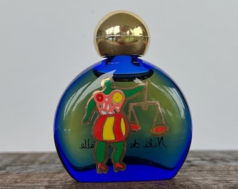 Vintage Niki De Saint Phalle Eau Defendue Miniatura - Libra Zodiac 6 ml / 0.2 fl. onz. / 1980