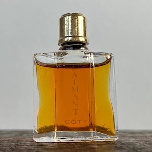 ヴィンテージ L'Aimant Coty 香水ミニチュア | 3.7ml | .13液量。オンス| 1960年代