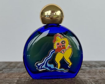 Vintage Niki De Saint Phalle Eau Defendue Miniatura - Acuario Zodíaco 6 ml / 0,2 fl. onz. / 1980