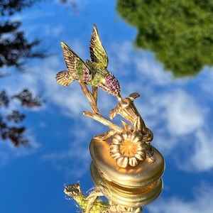 Fluttering Hummingbird Estee Lauder Solid Perfume