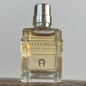 Vintage Statement Etienne Aigner Eau De Toilette Miniature | 5 ml | 0.17 fl. oz. | 1990s