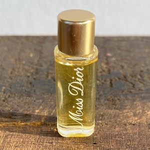 Vintage Fräulein Dior Christian Dior Parfüm Miniatur | 2 ml | 0,7 FL. Unze.