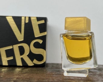 Vintage V'E Versace Eau De Parfum Miniatura En caja / 3,5 ml / 0,13 fl. onz. / 1989