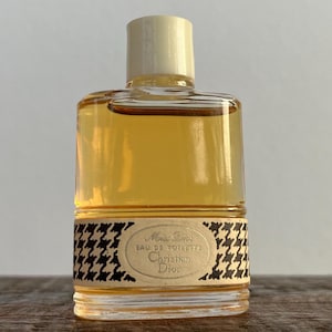 Vintage Fräulein Dior Christian Dior Eau De Toilette Miniatur | 10 ml | 0,9 cm Unze. | 1970er Jahre